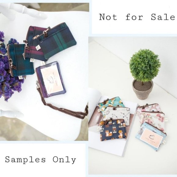 Waterproof Plaid Coin Purse & Card Pouch Holder - Picture 6 of 13